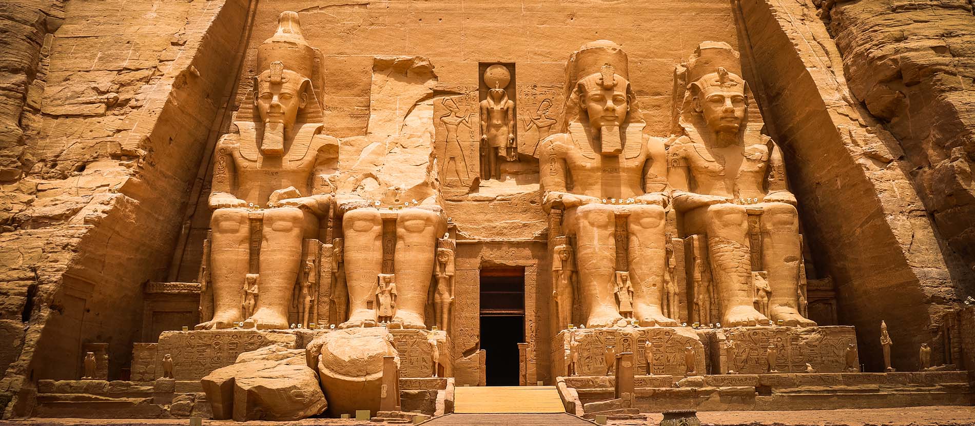 Ancient Egyptian Temple at Anu Simbel